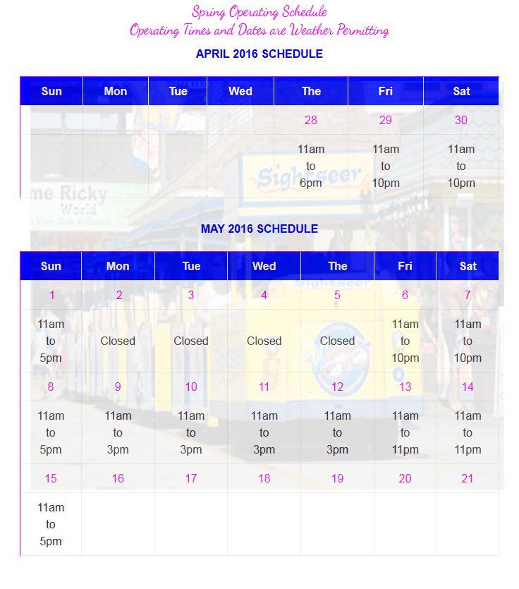 tramcar schedule2