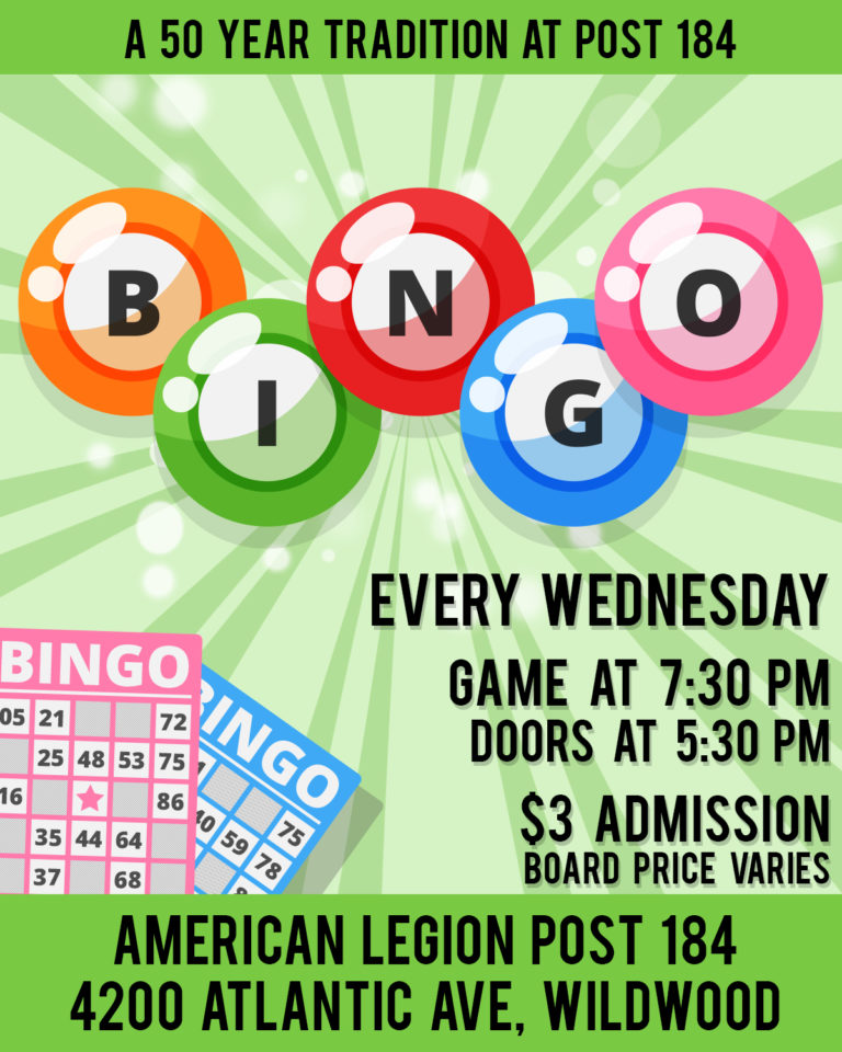 Wildwood American Legion Looking for More Bingo Players | Watch The ...