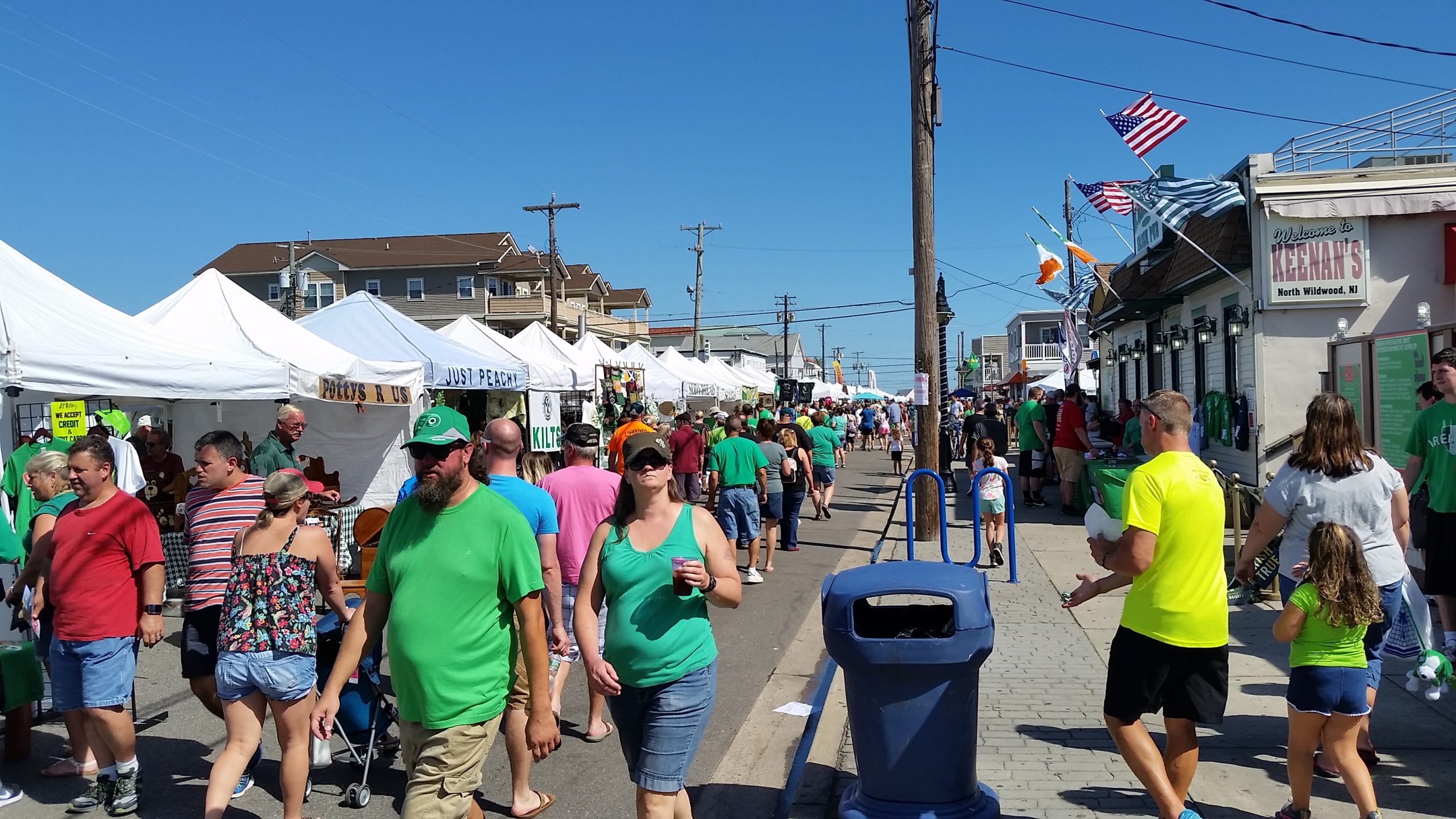 North Wildwood Irish Fall Festival is on for 2021. September 24, 25, 26