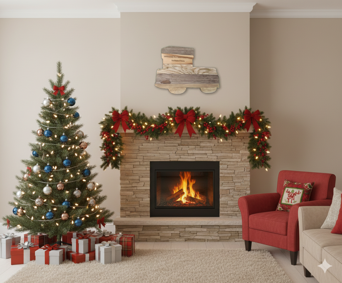 Wildwood NJ Tramcar Crafted from Reclaimed Boardwalk Wood Personalized