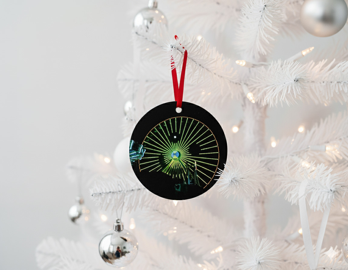 Wildwood Ferris Wheel Ornament Full Moon - Image 2