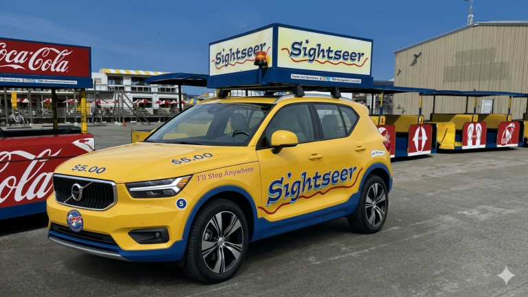 Self‑Driving Smart Volvos to Pull the Wildwood Tramcar